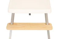 Krzesełka do karmienia - Regulowany podnóżek do krzesełka IKEA Antilop biały - miniaturka - grafika 1