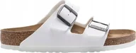 Klapki i japonki męskie - Birkenstock Birkenstock Arizona BF 552681 białe 41 - miniaturka - grafika 1