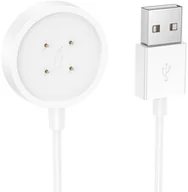 Akcesoria do smartwatchy - HOCO kabel do ładowania smartwatcha Y24 0,6 m biały - miniaturka - grafika 1