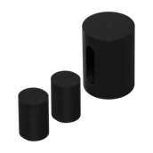 Soundbary - SONOS 2x ERA 100 + SUB MINI (komplet/czarny) - miniaturka - grafika 1