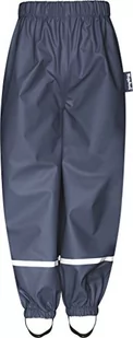 Playshoes Regenhose Chłopięce Spodnie Przeciwdeszczowe, Niebieski, 116 cm - Spodnie i spodenki dla chłopców - miniaturka - grafika 1