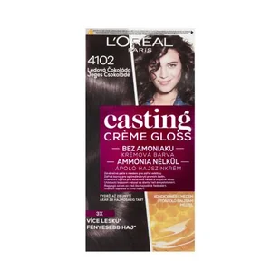 L'Oréal Paris Casting Creme Gloss Farba do włosów 48 ml Odcień 4102 Iced Chocolate - Farby do włosów i szampony koloryzujące - miniaturka - grafika 1
