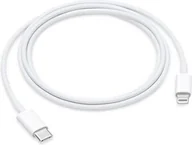 Kable USB - Kabel USB Apple USB-C - Lightning 1 m Biały (MQGJ2ZM/A) - miniaturka - grafika 1