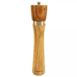 AKACJOWY MŁYNEK DO PIEPRZU SOLI 25cm KLAUSBERG KB-7592 - Młynki do soli i pieprzu - miniaturka - grafika 2
