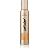 Kosmetyki do stylizacji włosów - WELLA - Wellaflex - Curls & Waves Mousse - 3 Strong Hold - Pianka do włosów kręconych - 200 ml - miniaturka - grafika 1