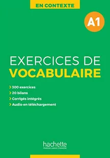 En Contexte Exercices de vocabulaire A1 podr Praca zbiorowa - Książki do nauki języka francuskiego - miniaturka - grafika 2