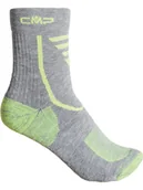 Skarpetki męskie - CMP Skarpety trekkingowe "Thermolite Quarter" w kolorze szarym - miniaturka - grafika 1