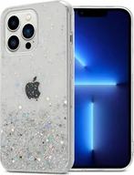 Etui i futerały do telefonów - Etui ochronne Cadorabo do Apple iPhone 13 PRO w przezroczystym etui na telefon komórkowy Etui TPU brokatowe etui brokatowe - miniaturka - grafika 1