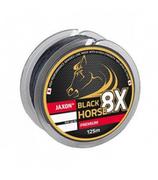 Żyłki wędkarskie - Plecionki Jaxon Black Horse 8X Premium 125m 0,16 mm - miniaturka - grafika 1