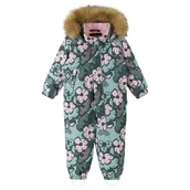 Dresy i komplety dla chłopców - Kombinezon dziecięcy Reima Lappi Rozmiar dziecięcy: 86 / Kolor: różowy/zielony - miniaturka - grafika 1