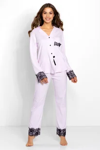 Piżama Anastasia Organic Cotton Pink, S - Piżamy damskie - miniaturka - grafika 1