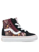Buty dla dziewczynek - Vans Tenisówki SK8-Hi Reissue Side Zip VN0007Q3BOV1 Czarny - miniaturka - grafika 1