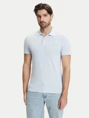 Koszulki męskie - Lacoste Polo PH5056 Błękitny Slim Fit - miniaturka - grafika 1