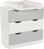 Komody dla dzieci - Tomi Komoda z Przewijakiem dla Niemowląt Szafka Solidna - miniaturka - grafika 1