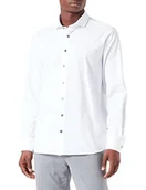 Koszule męskie - bugatti Męska koszula 9950-38600, biała-10, regularna, biały-10, S - miniaturka - grafika 1