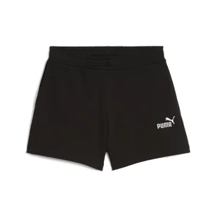 Młodzieżowe szorty ESS z małym logo No. 1 PUMA Black - Odzież sportowa dziecięca - miniaturka - grafika 1