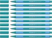 Długopisy - Schneider 152234 Slider Edge pastelowe długopisy XB (trójkątne długopisy o szerokości kreski XB) 10 sztuk, ocean, 12 sztuk (1 opakowanie) - miniaturka - grafika 1