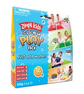 Zimpli Kids, Zestaw magicznych proszków do wody, 12 szt., Mega Play Pack - Kosmetyki kąpielowe dla dzieci - miniaturka - grafika 1