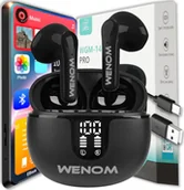 Słuchawki - Wenom WGM 14 PRO czarne - miniaturka - grafika 1