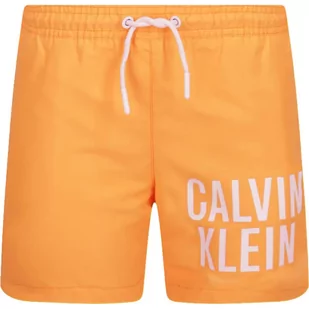 Calvin Klein Swimwear Szorty kąpielowe | Regular Fit - Spodnie i spodenki dla chłopców - miniaturka - grafika 1