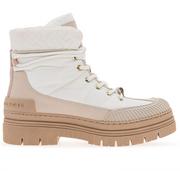 Śniegowce damskie - Buty Tommy Hilfiger Th Monogram Outdoor Boot FW0FW07502-YBH - beżowe - miniaturka - grafika 1