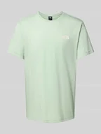 Koszulki męskie - T-shirt z nadrukiem z logo - miniaturka - grafika 1