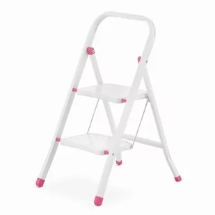 Drabina składana domowa 2 stopniowa schodki HIGHER - Drabiny - miniaturka - grafika 1