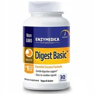Suplementy naturalne - Digest Basic 30 kapsułek ENZYMEDICA - miniaturka - grafika 1