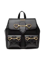 Plecaki - LOVE MOSCHINO Plecak JC4083PP1FLC0000 Czarny - miniaturka - grafika 1