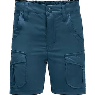Jack Wolfskin Szorty dziecięce Treasure Hunter Kids Shorts, Dark Sea, 128, Dark Sea - Spodenki damskie - miniaturka - grafika 1