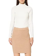 Spodenki damskie - b.young Damskie szorty Bymalto Short Skirt, beżowy, XS - miniaturka - grafika 1