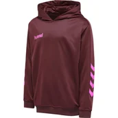 Bluzy damskie - Hummel bluza poliestrowa sportowa Promo Kids Poly Hoodie r. 128 - miniaturka - grafika 1