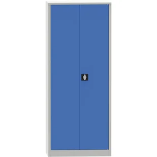 B2B Partner Uniwersalna szafka metalowa, 1950 x 800 x 500 mm, niebieskie drzwi 178616 - Szafki biurowe - miniaturka - grafika 1