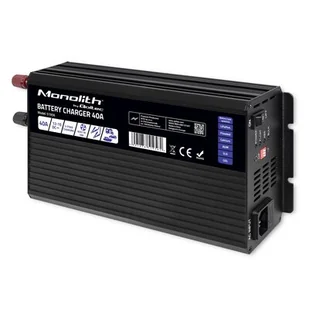 Qoltec Inteligenta Ładwarka Monolith LiFePO4 AGM GEL 40A 12V - Zasilacze awaryjne UPS - miniaturka - grafika 1