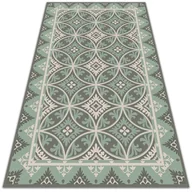 Dywany zewnętrzne - Nowoczesny dywan outdoor wzór Koła retro wzór 60x90 cm - miniaturka - grafika 1