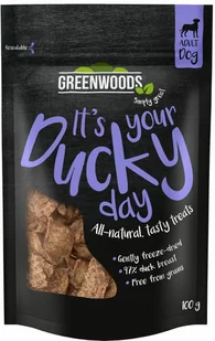 Greenwoods Nuggets, Kaczka - 5 X 100 G - Suplementy i witaminy dla psów - miniaturka - grafika 1