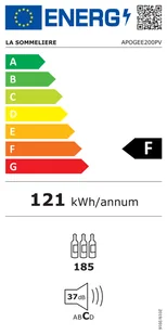 Winiarka La Sommeliere APOGEE200PV - Chłodziarki do wina - miniaturka - grafika 9