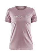 Koszulki sportowe damskie - Craft Koszulka sportowa "Core Unifyogo" w kolorze jasnoróżowym - miniaturka - grafika 1
