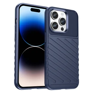 Thunder Case etui iPhone 14 Pro pancerny pokrowiec niebieski - Etui i futerały do telefonów - miniaturka - grafika 1