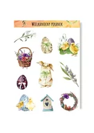 Scrapbooking - Naklejki na wielkanoc z kurczaczkiem zajączkiem - miniaturka - grafika 1