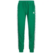 Spodnie rowerowe - Kappa 222 Band Alanz 3 Wygodne i stylowe spodnie sportowe, kolor zielony i biały, rozmiar S - miniaturka - grafika 1