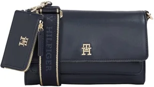 TOMMY HILFIGER Damski TH JOY CROSSOVER AW0AW16813, NIEBIESKI (Space Blue), Niebieski (Space Blue) - Torebki damskie - miniaturka - grafika 1