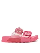 Buty dla dziewczynek - Melissa Klapki Mini Melissa Cozy Slide Inf 35685 Różowy - miniaturka - grafika 1