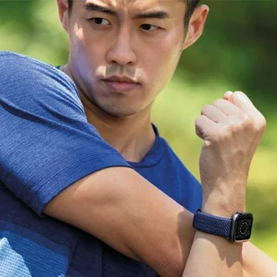 UNIQ pasek Aspen Apple Watch 44/42/45mm Braided zielony/cypress green - Akcesoria do smartwatchy - miniaturka - grafika 7