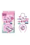 Zestaw akcesoriów do włosów Hello Kitty 14 elementów HK50103 - Zabawy w naśladowanie dorosłych - miniaturka - grafika 1