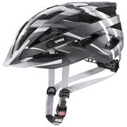 Kaski rowerowe - UVEX Air Wing CC Helmet Kids, black/silver matt 56-60cm 2021 Kaski rowerowe S4100480117 - miniaturka - grafika 1