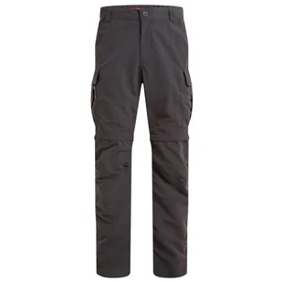 Spodnie męskie Craghoppers NosiLife Convertible Cargo Trouser III Rozmiar: XXXL / Kolor: czarny - Spodnie sportowe męskie - miniaturka - grafika 1