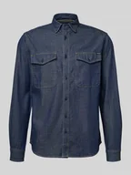 Koszule męskie - Koszula casualowa o kroju regular fit z bawełny - miniaturka - grafika 1