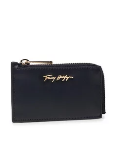 Etui na dokumenty i karty - Tommy Hilfiger Etui na karty kredytowe Iconic Tommy Long Cc Holder AW0AW11889 Granatowy - grafika 1