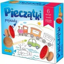 Adamigo Pieczątki Pojazdy (6878) - Zabawki kreatywne - miniaturka - grafika 3